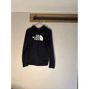North Face Hoodie Sweatshirt Pullover Women's Black Medium
